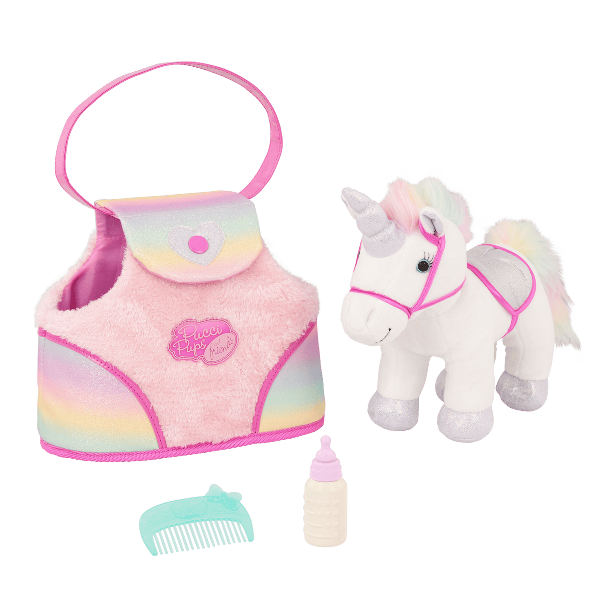 Rainbow Bag Sparkly Unicorn